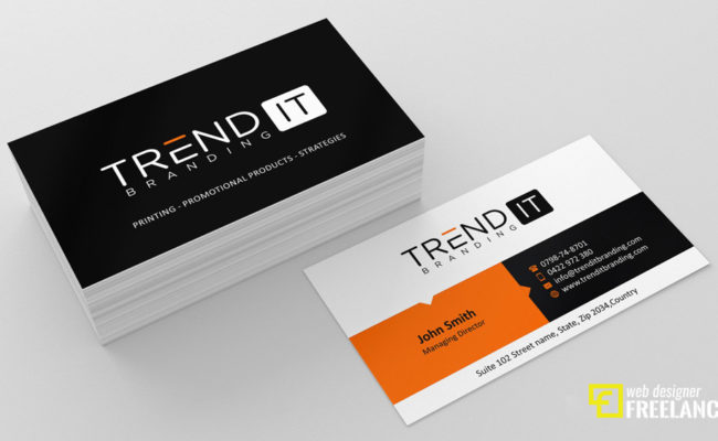 business card designing kerala