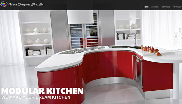 interior designers website design kerala