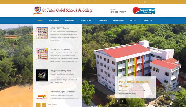 school website designers kerala