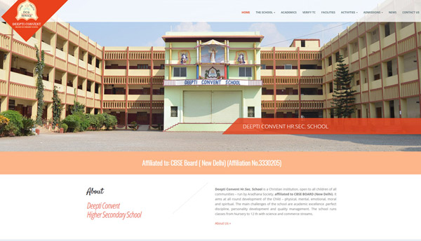 school website developers kerala