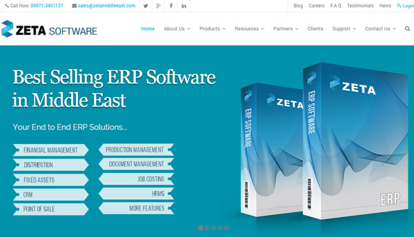 software company website design kerala