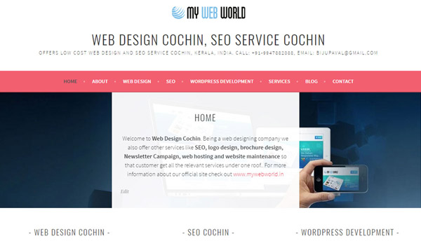 web designer cochin